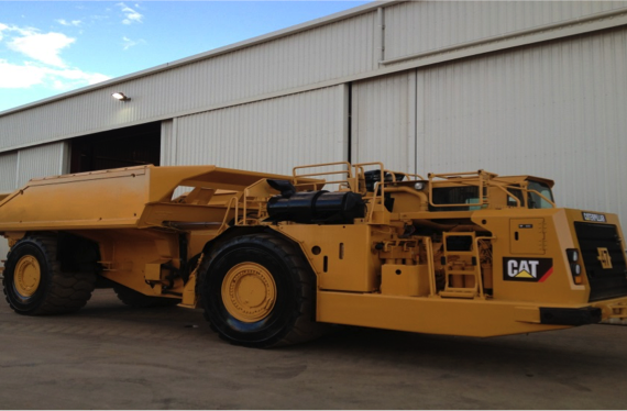 Underground Mining Equipment – CAT AD55 Ejector Tray