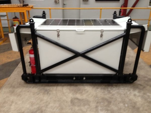 Solar refueling unit
