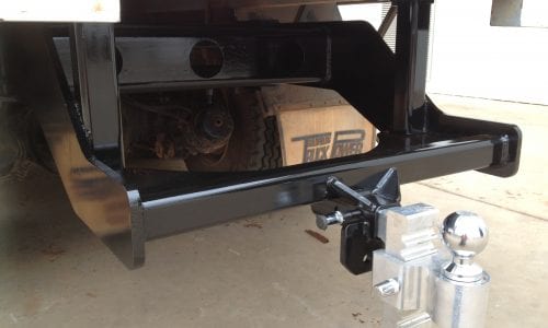 Certified tow hitch for light truck